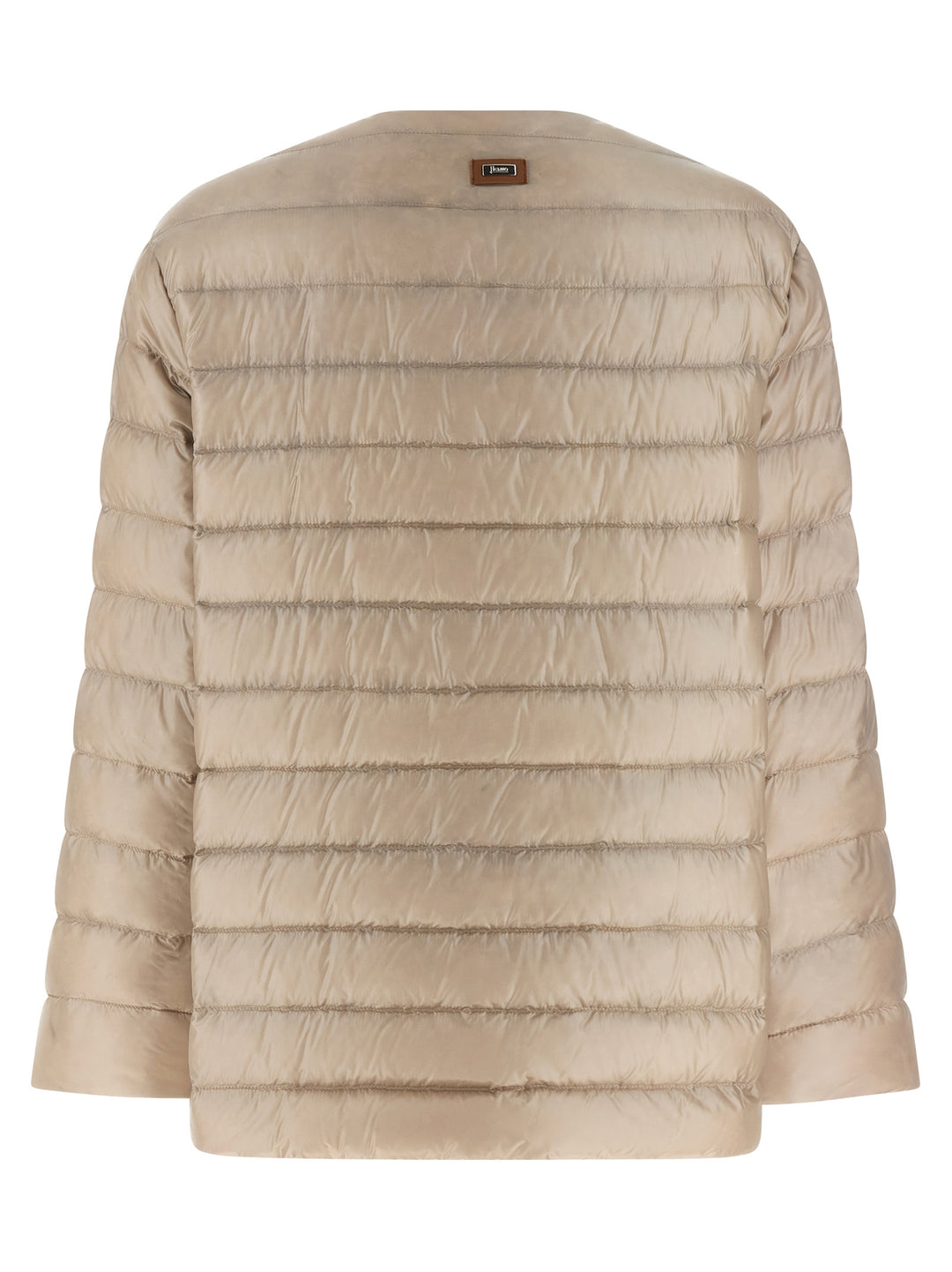 Herno Beige Polyamide Full-Length Jacket