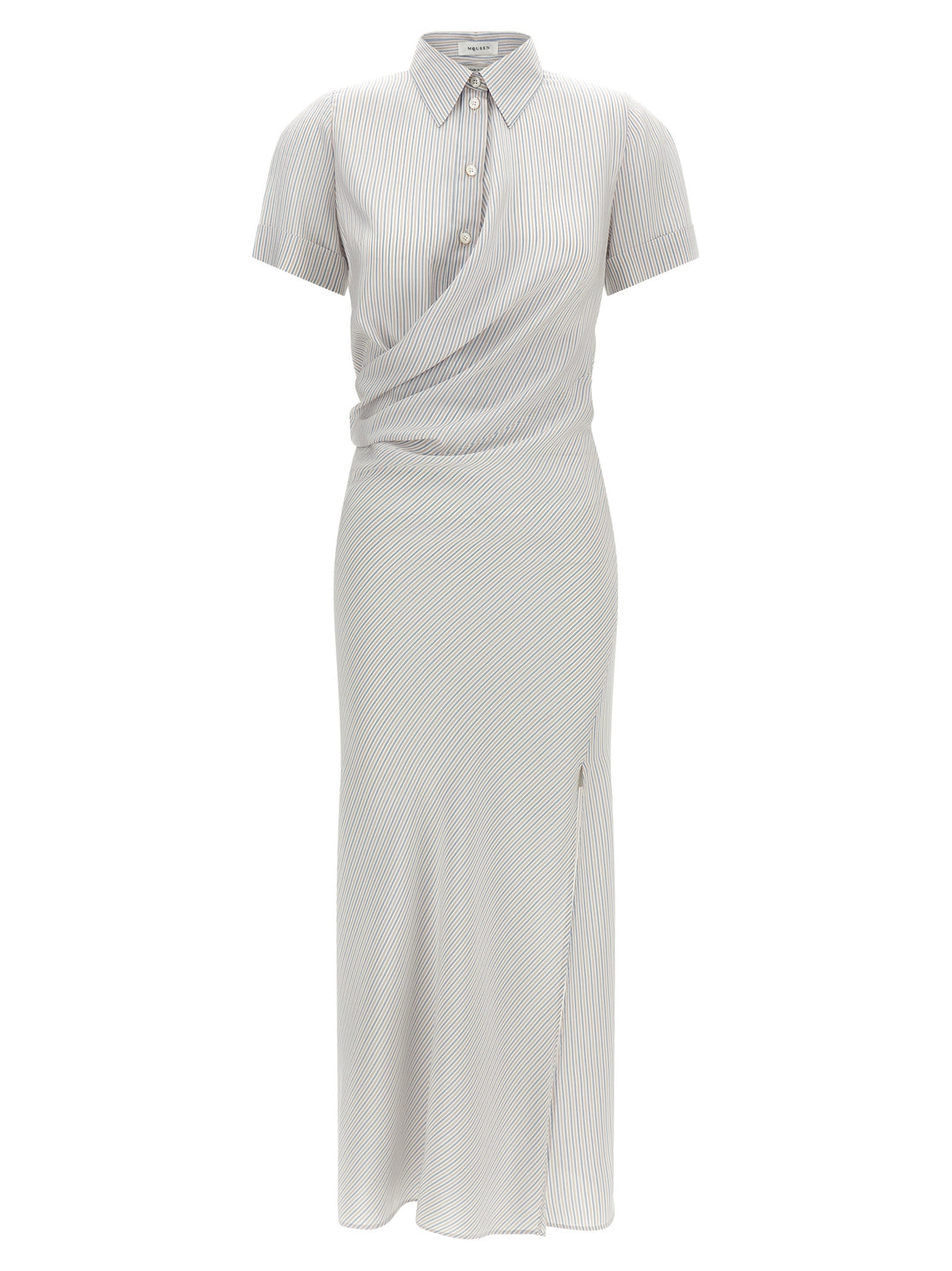 Alexander McQueen Multicolor Silk Long Dress
