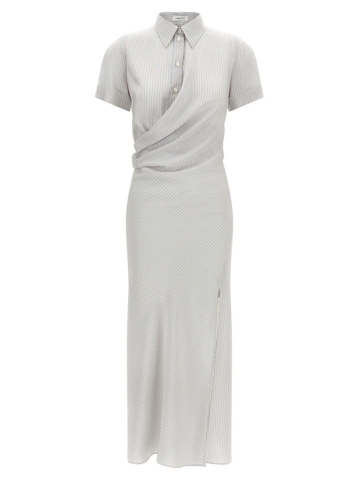 Alexander McQueen Multicolor Silk Long Dress