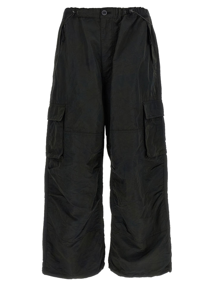 Comme Des Garçons Black Nylon Cargo Pants