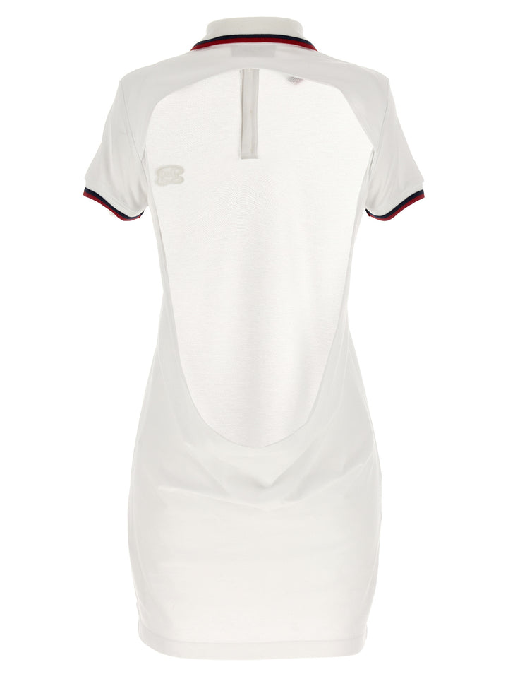 Dsquared² White Cotton Short Dress