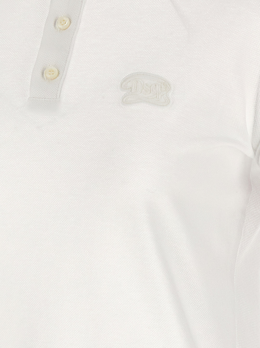 Dsquared² White Cotton Short Dress
