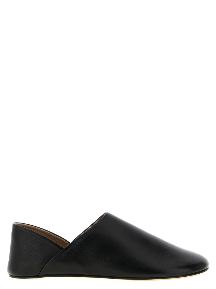 J.W.Anderson Black Lamb Leather Mules