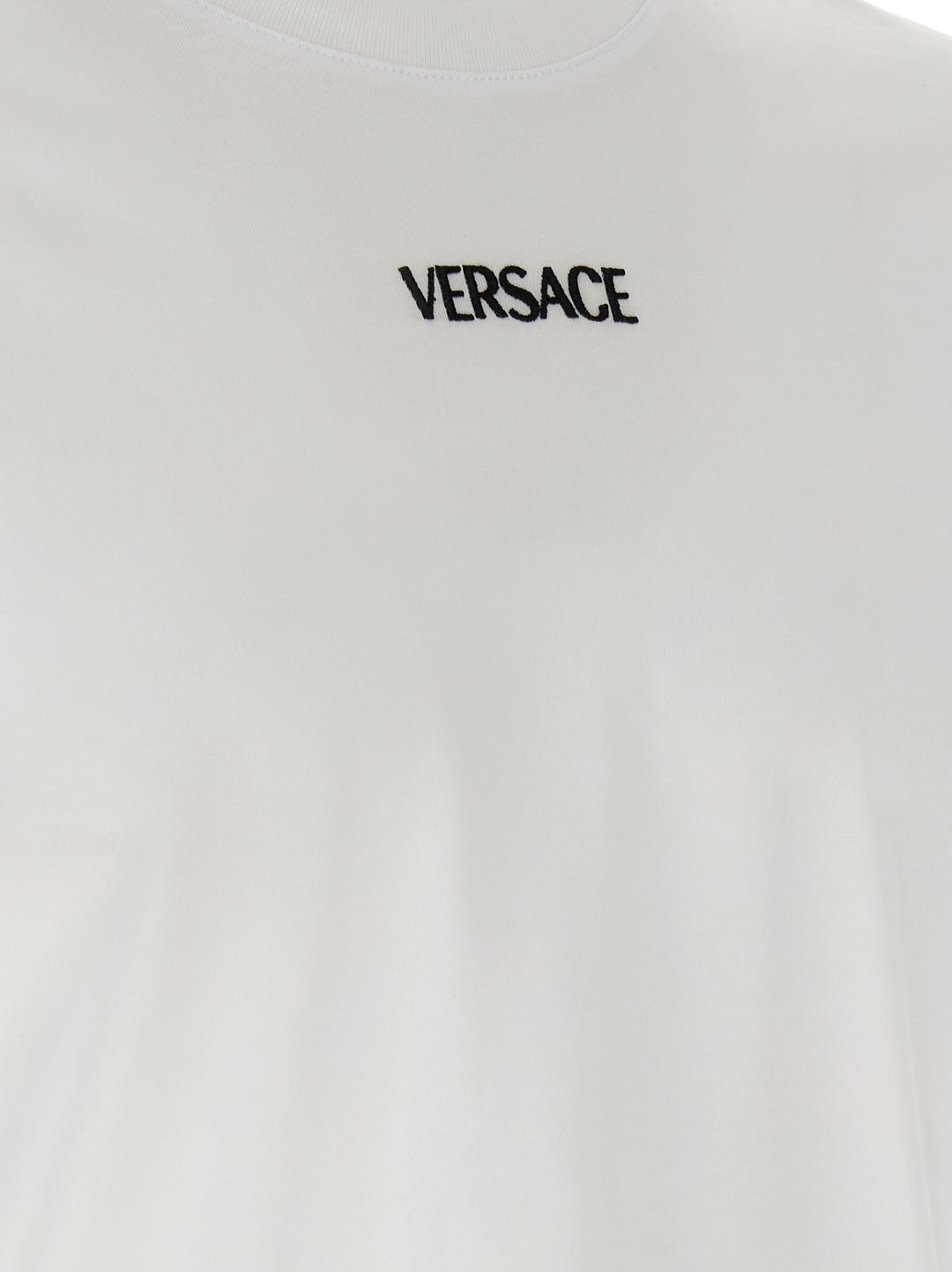 Versace White Cotton T-Shirt