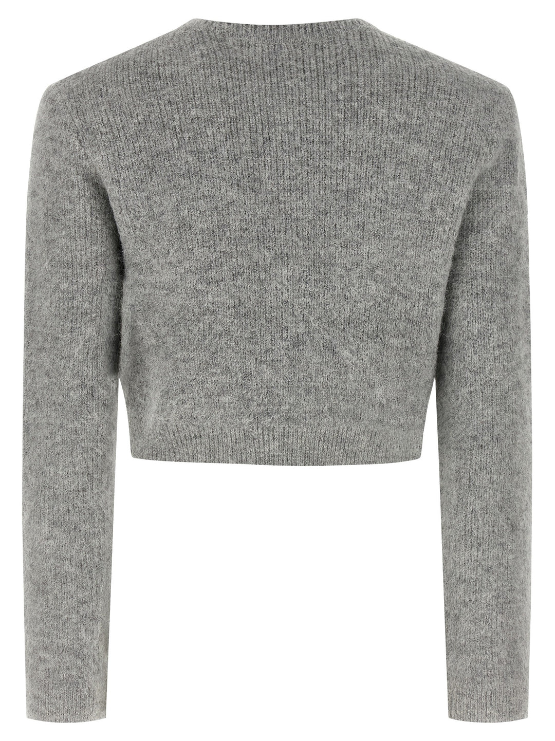 Self-Portrait Gray Polyester Cardigan