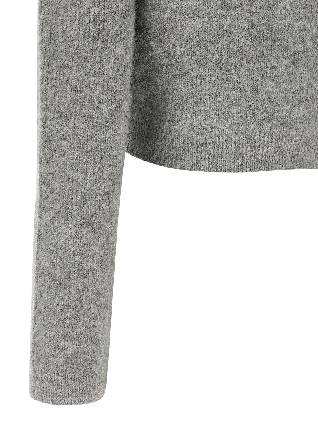 Self-Portrait Gray Polyester Cardigan