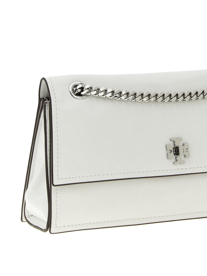 Tory Burch White Lamb Leather Shoulder Bag