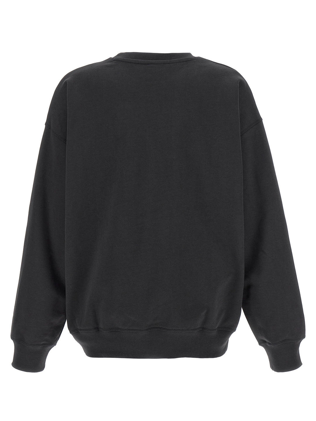 Ganni Black Organic Cotton Sweatshirt
