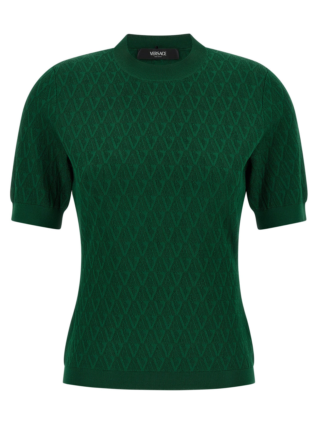 Versace Bicolor Viscose T-Shirt