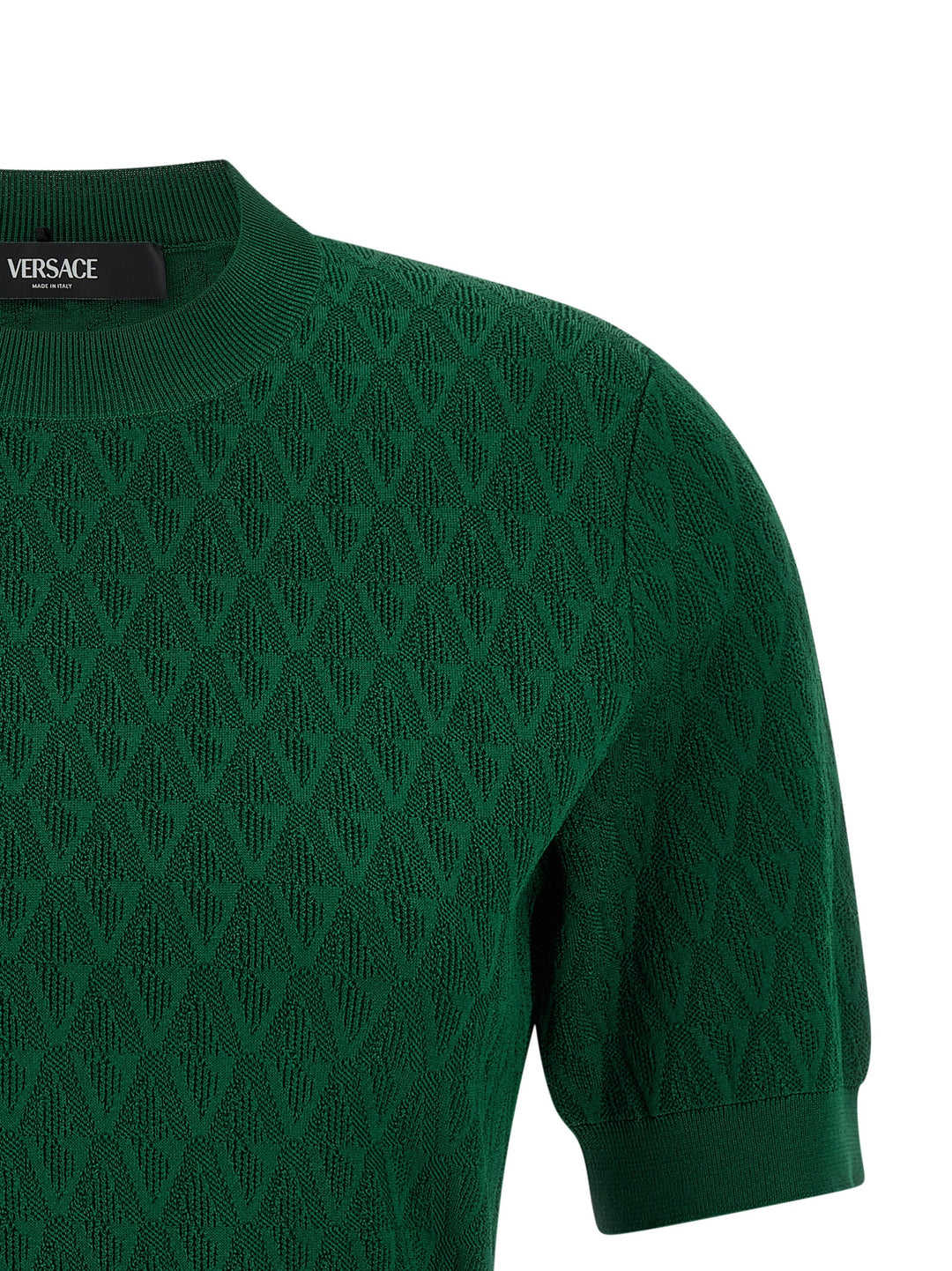 Versace Bicolor Viscose T-Shirt