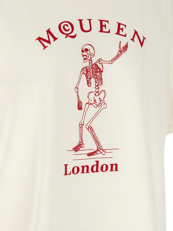 Alexander McQueen Multicolor Cotton T-Shirt
