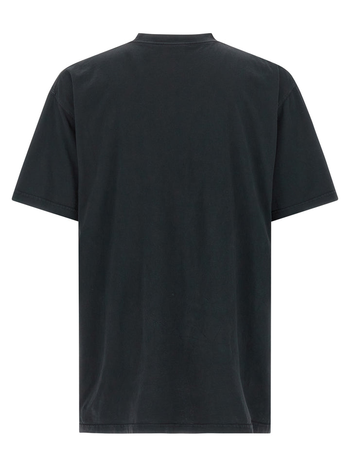 Balenciaga Black Cotton T-Shirt