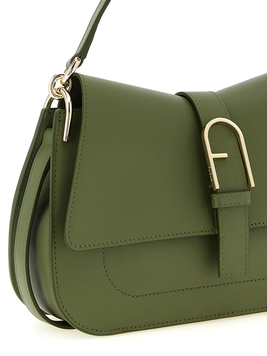 Furla Bicolor Calfskin Shoulder Bag