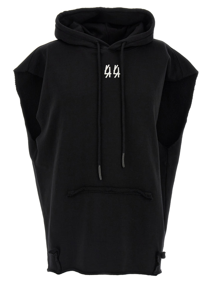 44 Label Group Black Cotton Sweatshirt