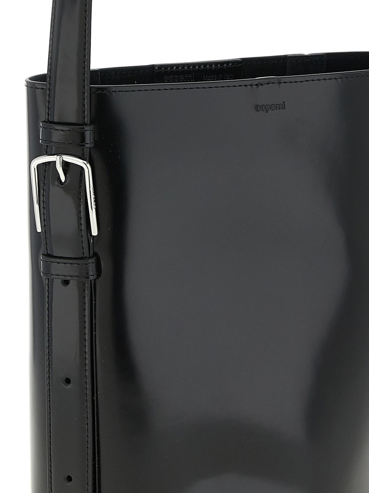 Coperni Black Cowhide Shoulder Bag