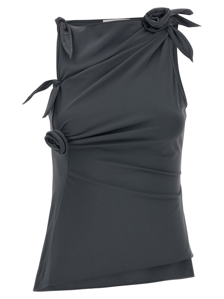 Coperni Gray Polyamide Tank Tops