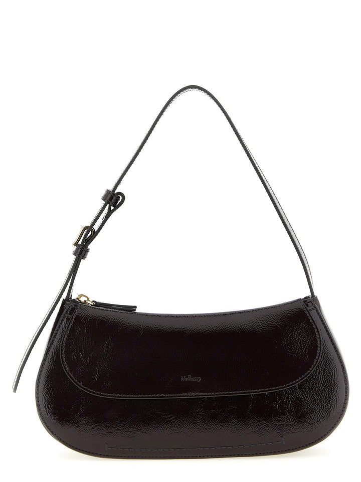 Mulberry Purple Calfskin Shoulder Bag