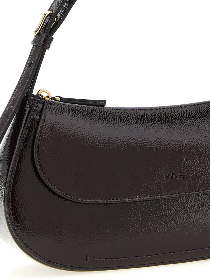 Mulberry Purple Calfskin Shoulder Bag
