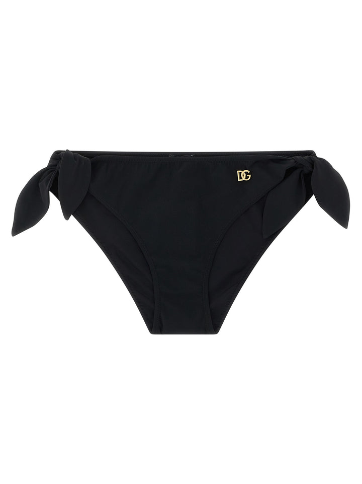 Dolce &amp; Gabbana Black Polyamide Swim Briefs