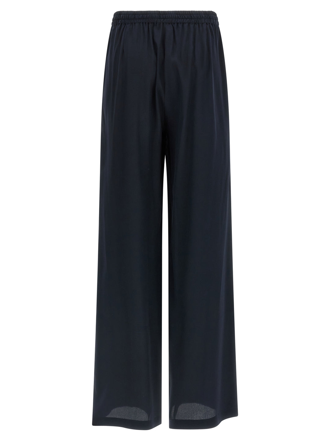 P.A.R.O.S.H. Blue Silk Casual Pants