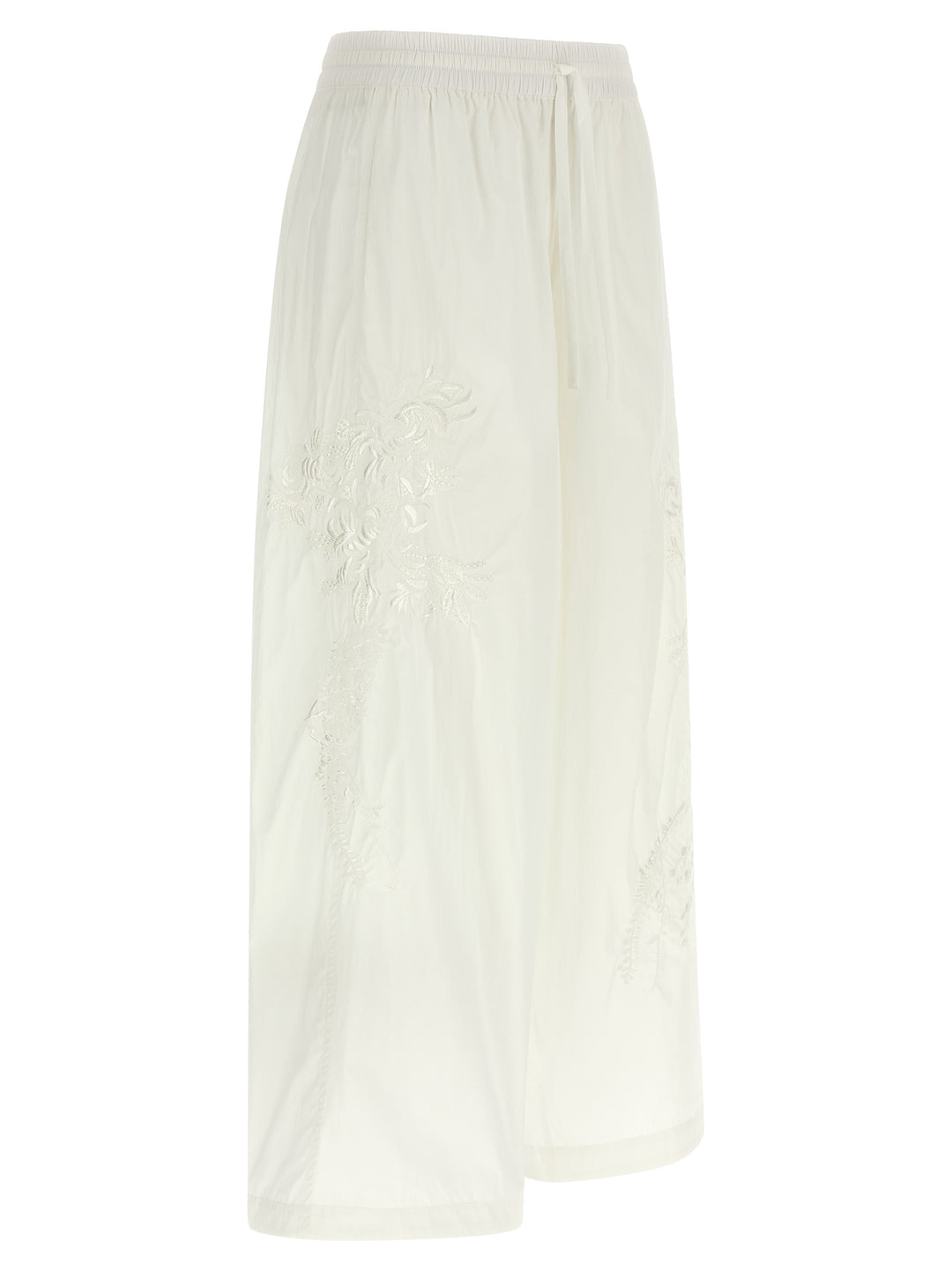 P.A.R.O.S.H. White Polyamide Casual Pants