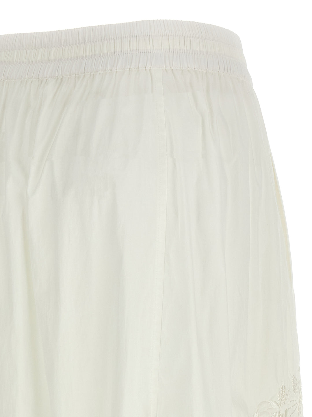 P.A.R.O.S.H. White Polyamide Casual Pants