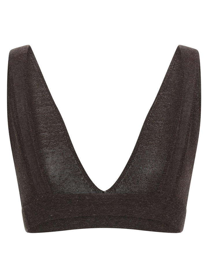 P.A.R.O.S.H. Brown Viscose Bra