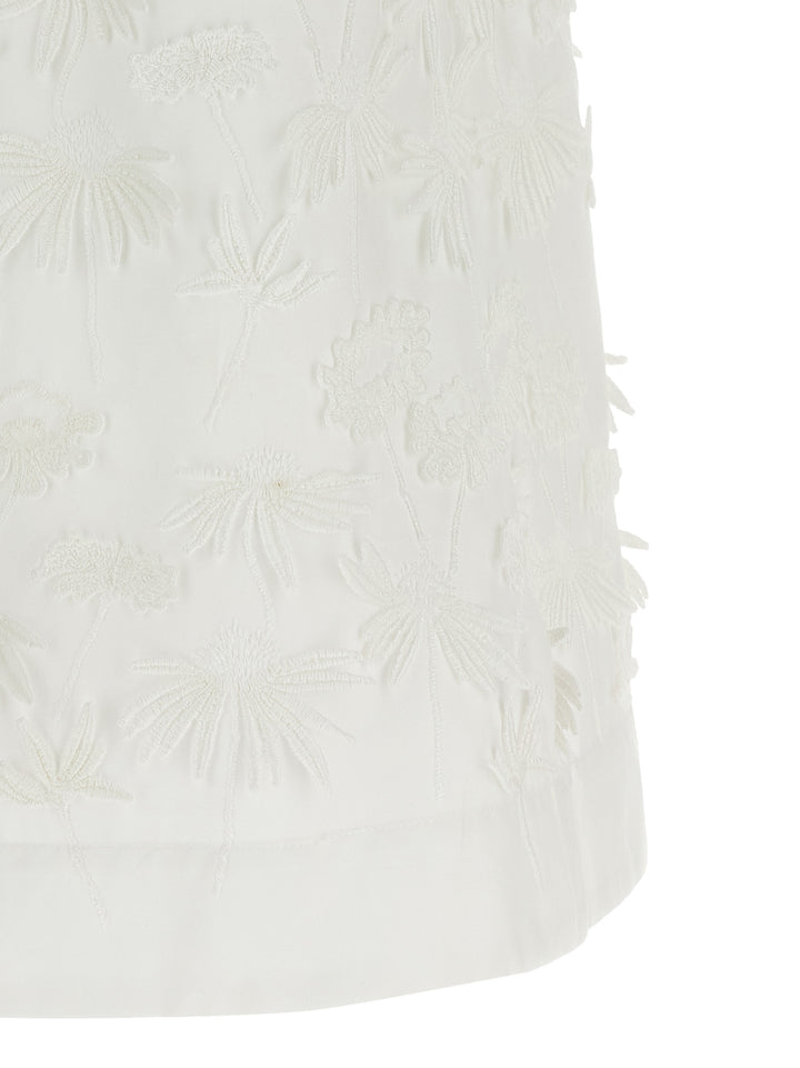 P.A.R.O.S.H. White Cotton Blouse