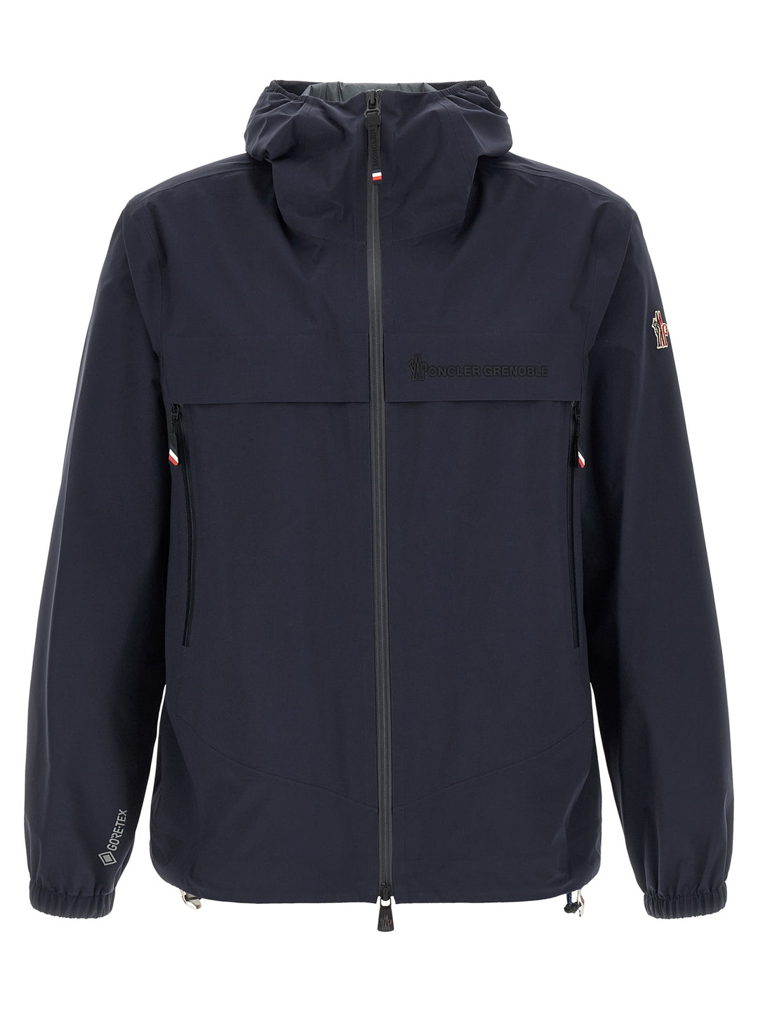 Moncler Grenoble Blue Polyamide Shell Jacket