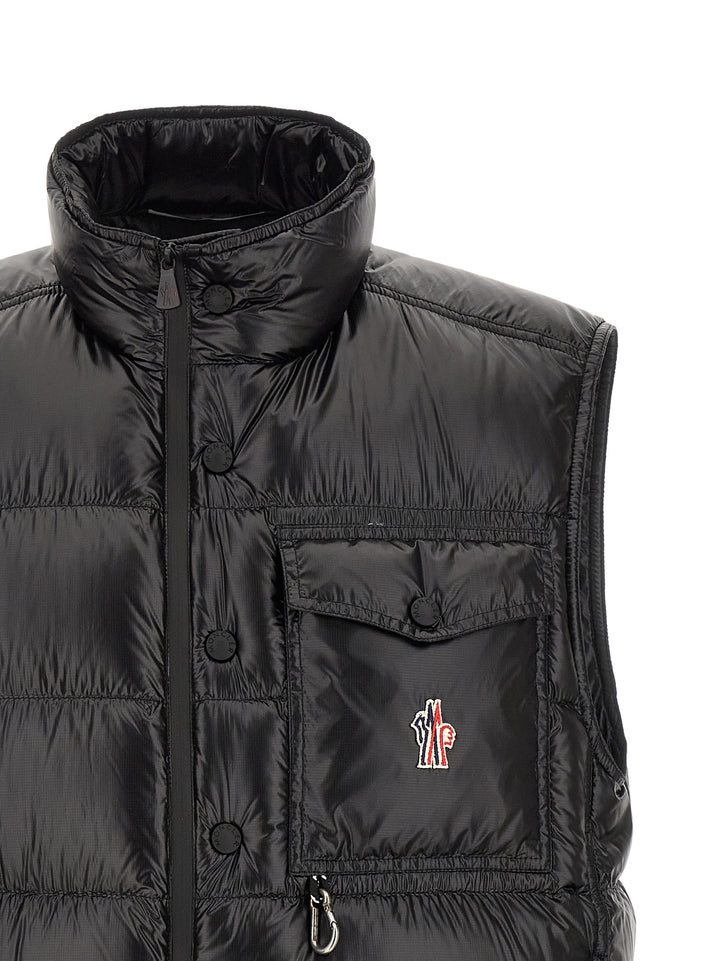 Moncler Grenoble Black Polyester Shell Jacket