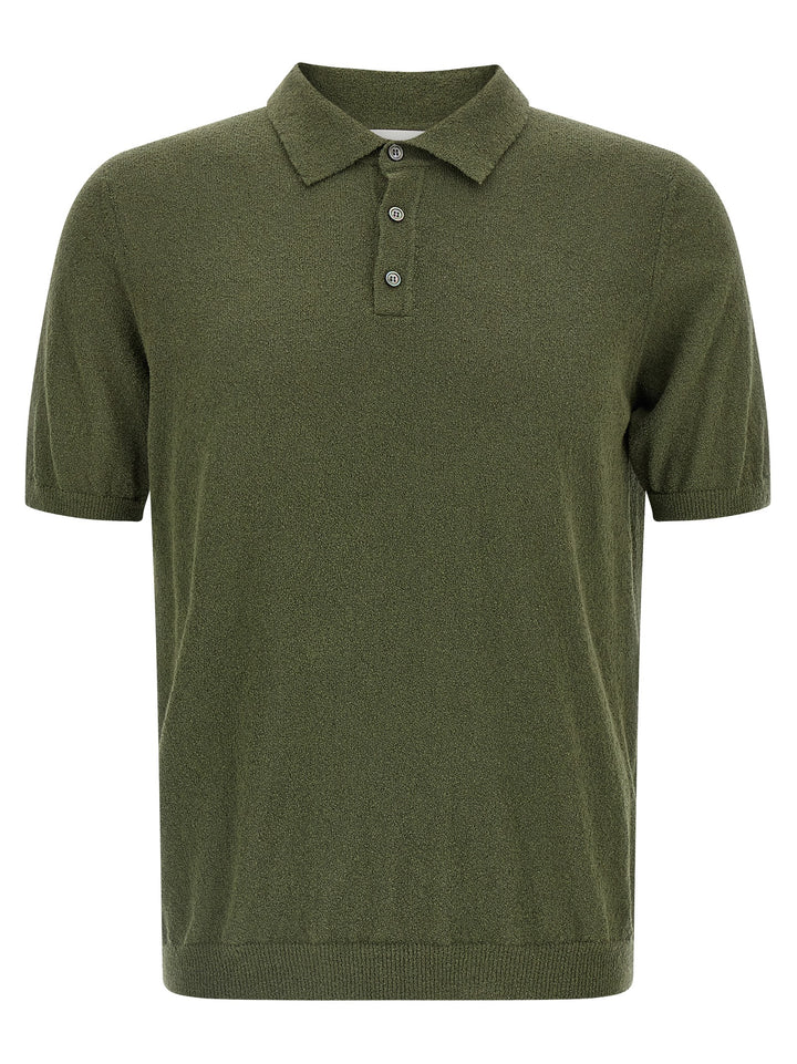 Roberto Collina Bicolor Cotton Polo Shirt