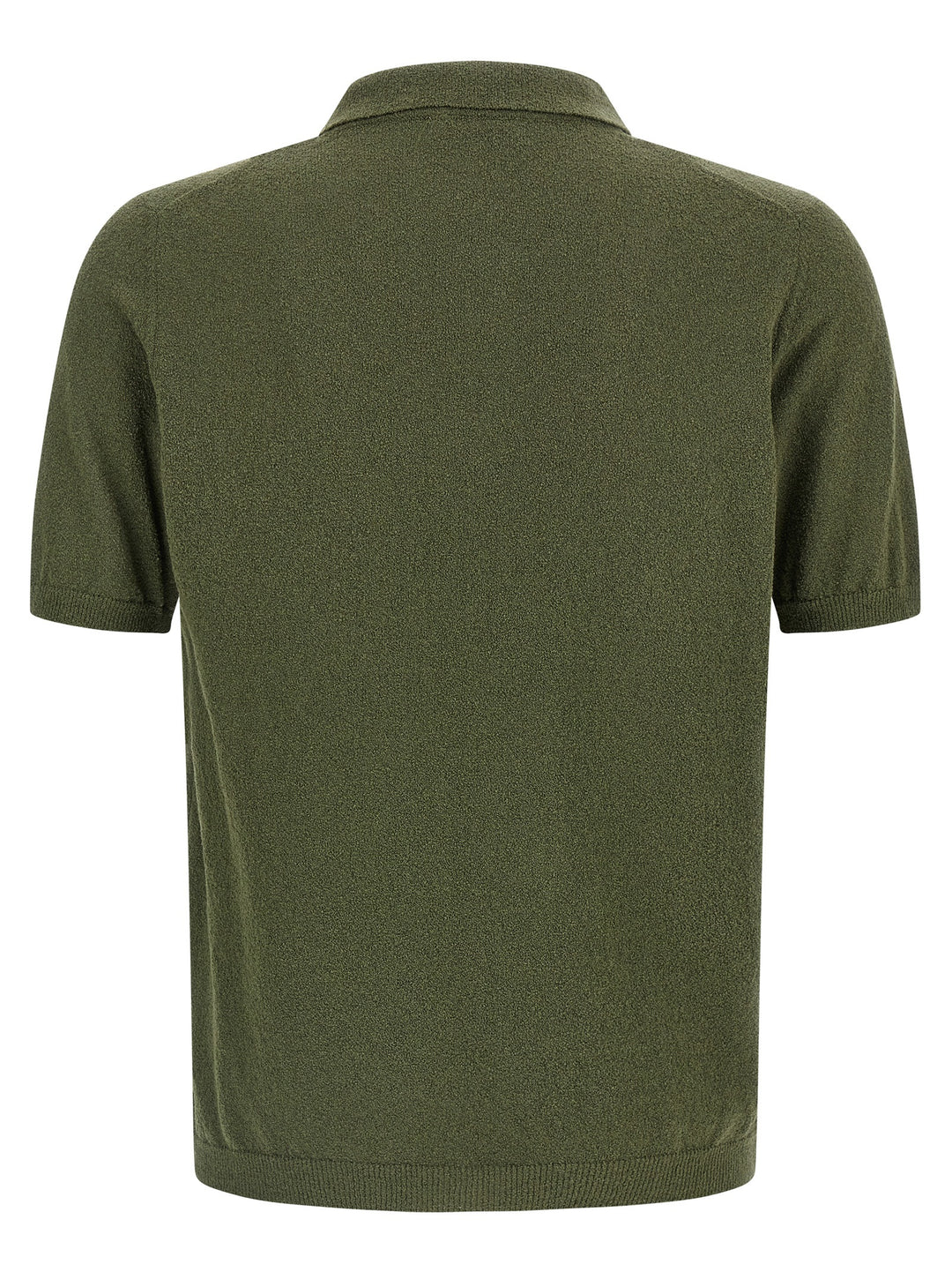Roberto Collina Bicolor Cotton Polo Shirt