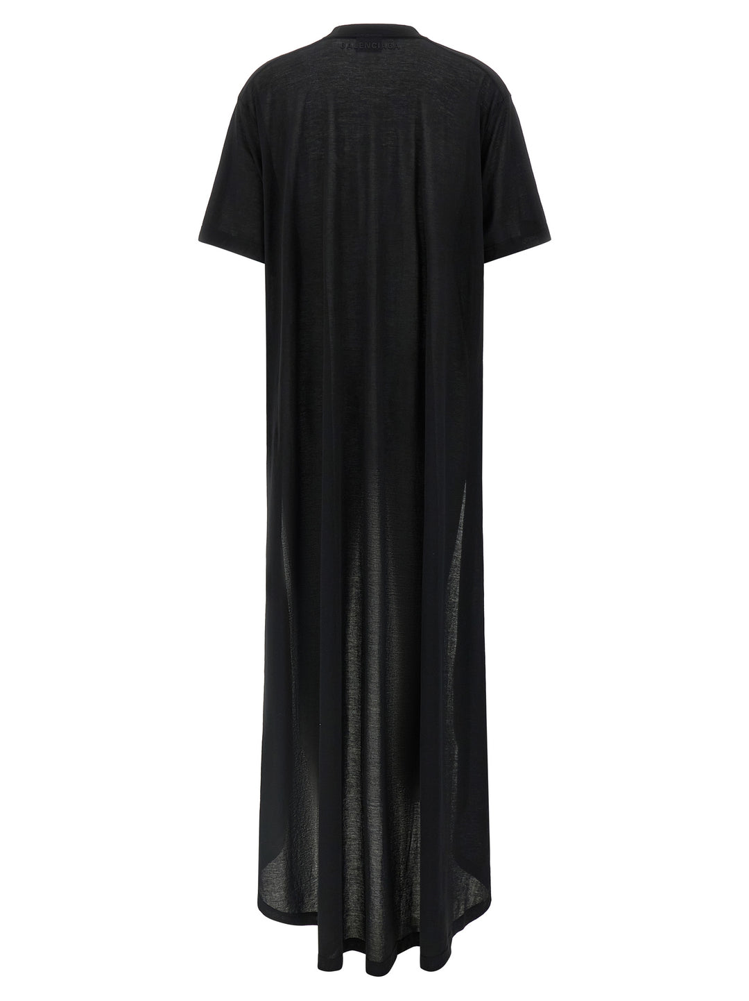 Balenciaga Black Cotton Casual Dress