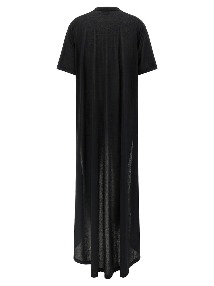 Balenciaga Black Cotton Casual Dress
