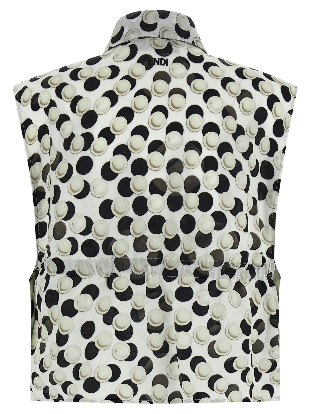 Fendi Multicolor Silk Pattern Shirt
