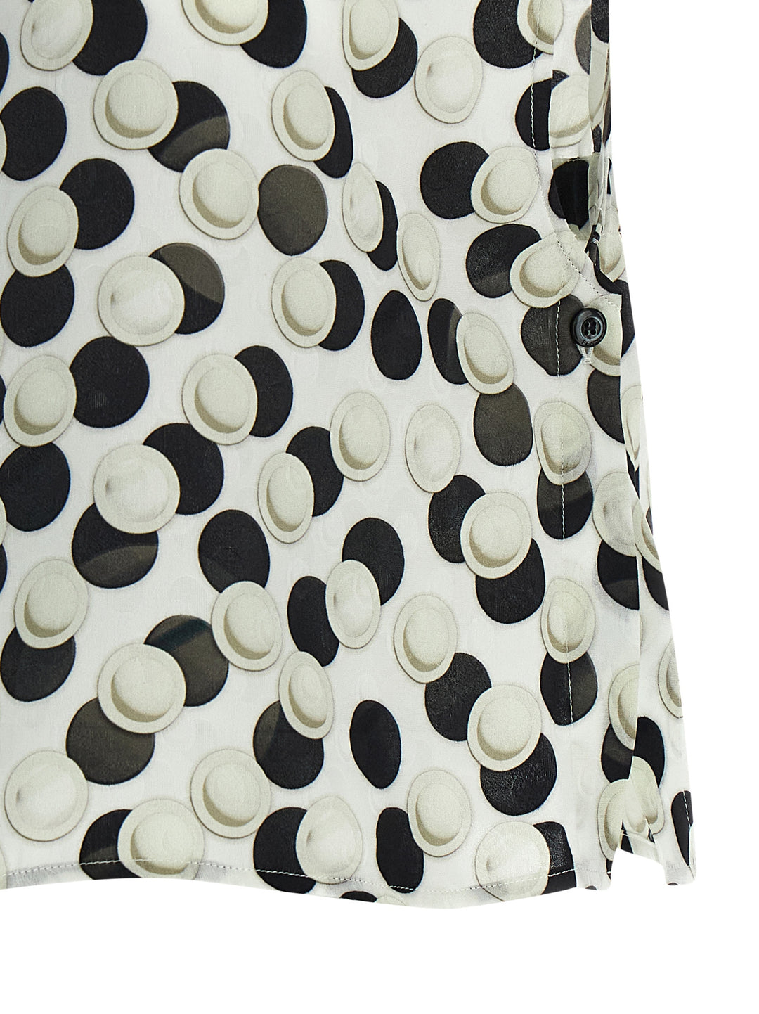 Fendi Multicolor Silk Pattern Shirt