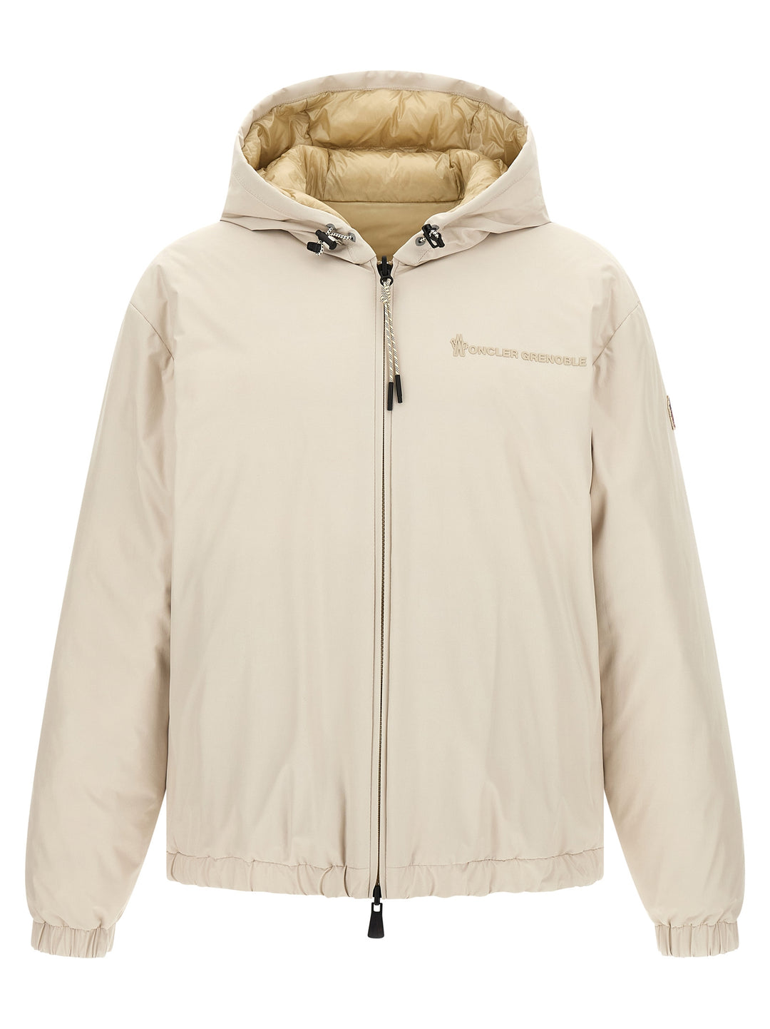 Moncler Grenoble Beige Polyamide Shell Jacket