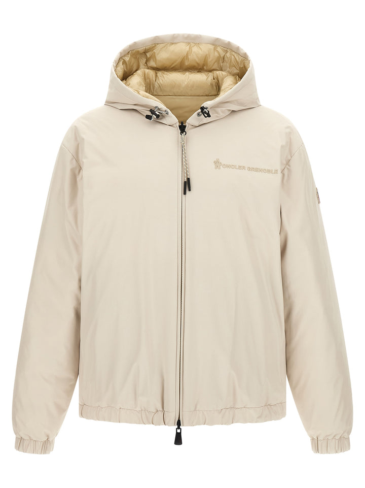 Moncler Grenoble Beige Polyamide Shell Jacket