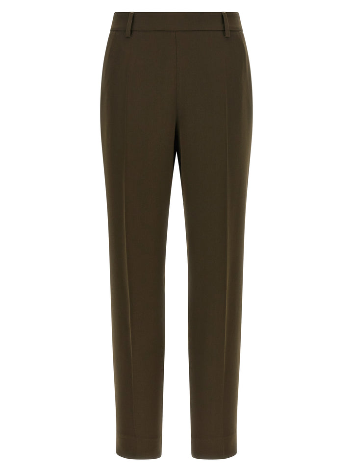 Alberto Biani Bicolor Triacetate Casual Pants