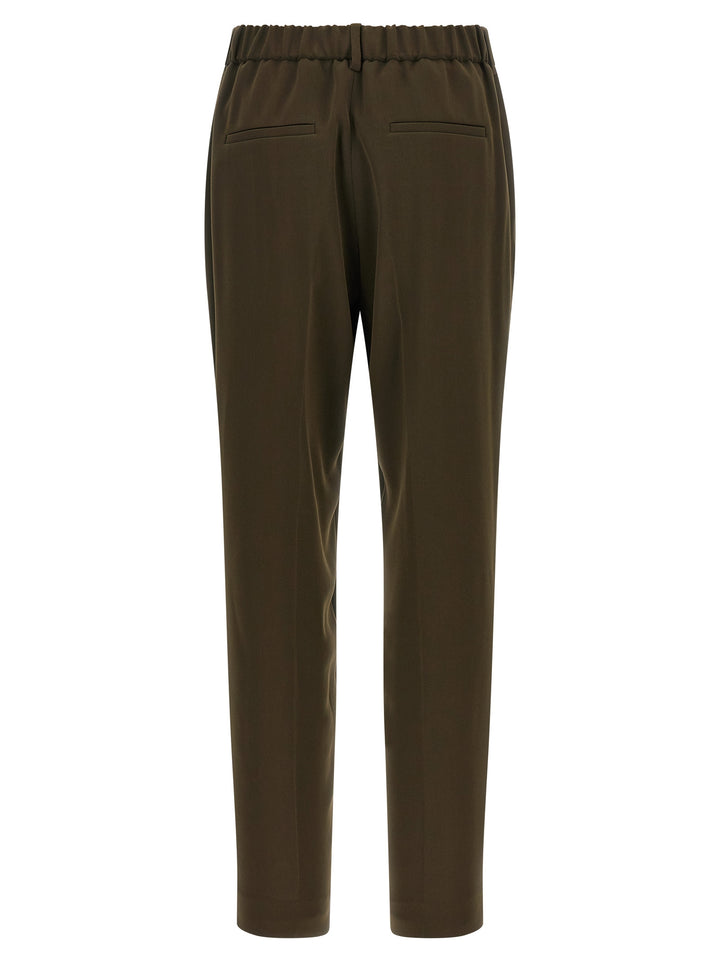 Alberto Biani Bicolor Triacetate Casual Pants