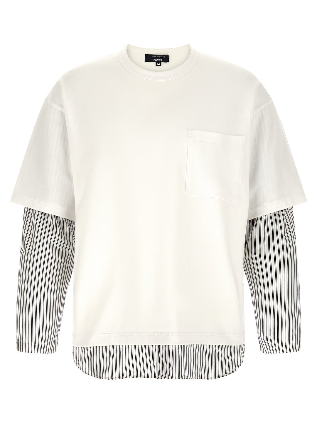 Comme Des Garçons White Cotton T-Shirt
