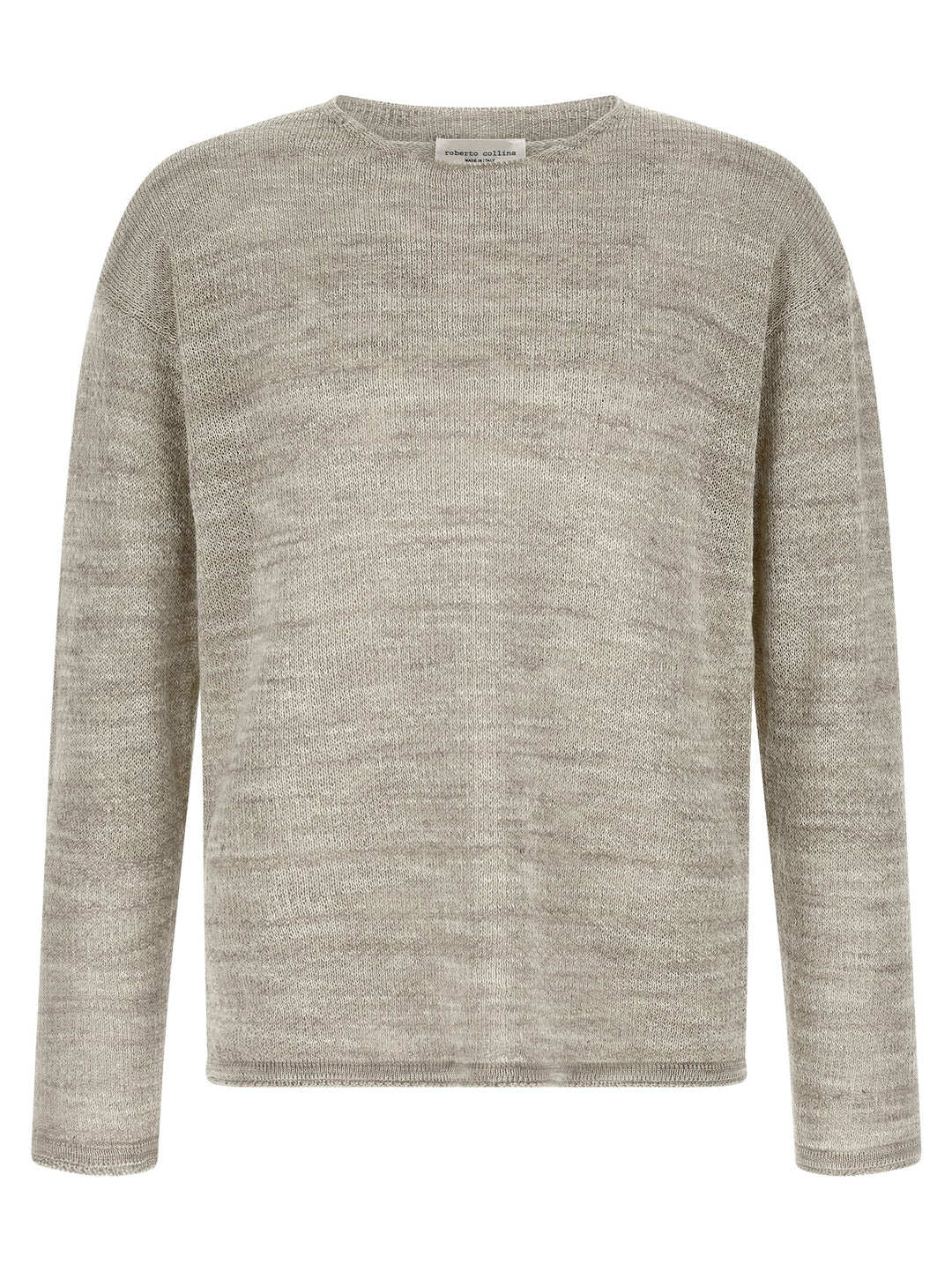 Roberto Collina Gray Cotton Cardigan