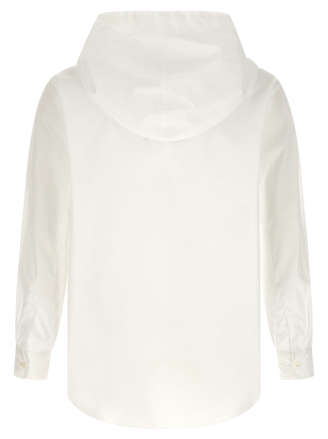 Comme Des Garçons White Cotton Blouse