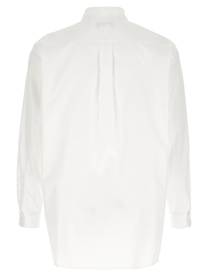 Comme Des Garçons White Cotton Blouse