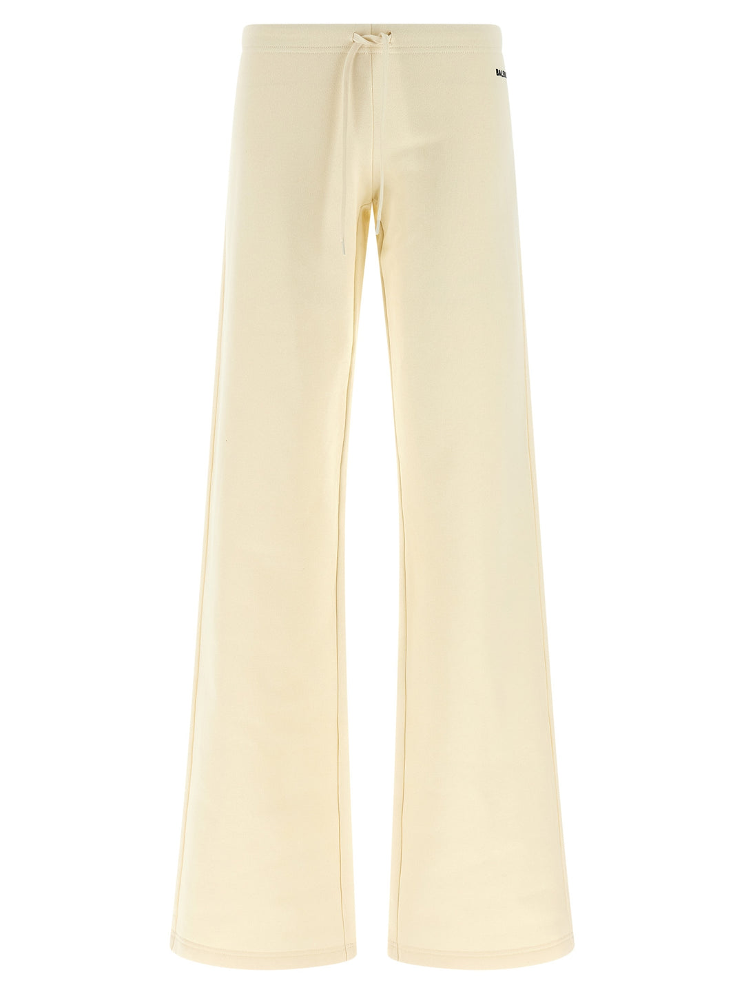 Balenciaga White Cotton Flared Pants