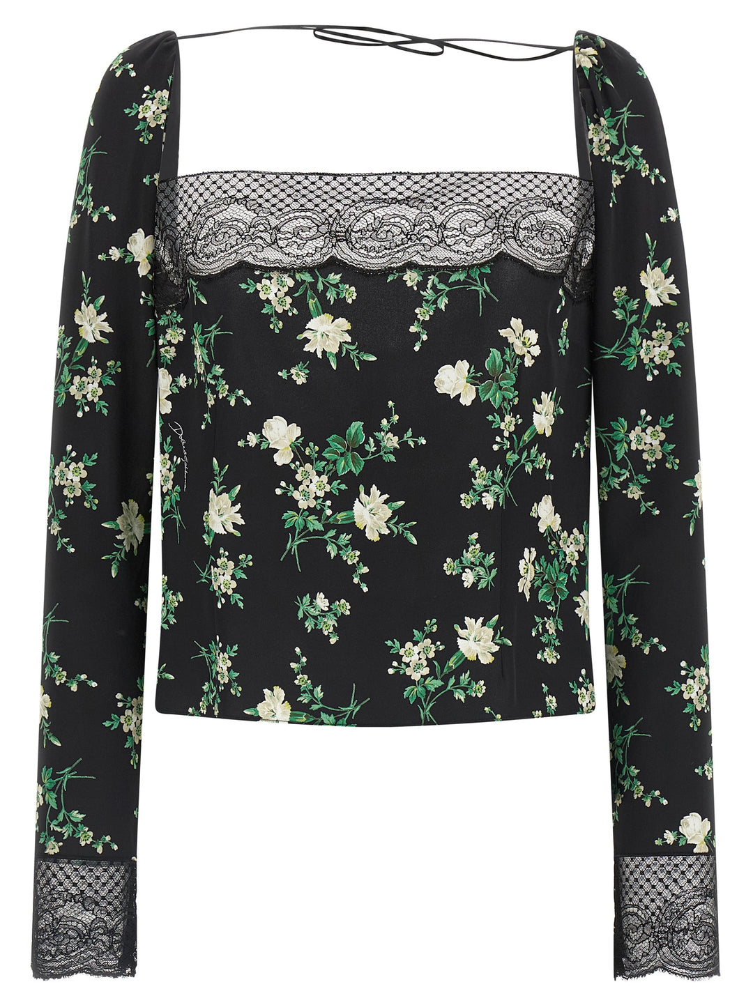 Dolce &amp; Gabbana Black Sisal Tank Tops