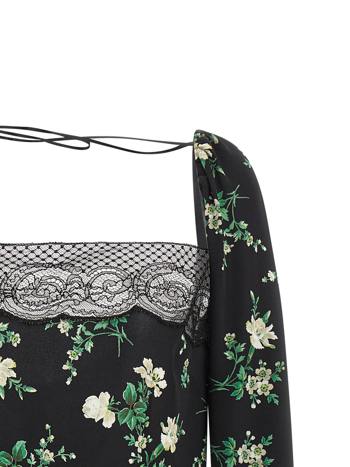 Dolce &amp; Gabbana Black Sisal Tank Tops
