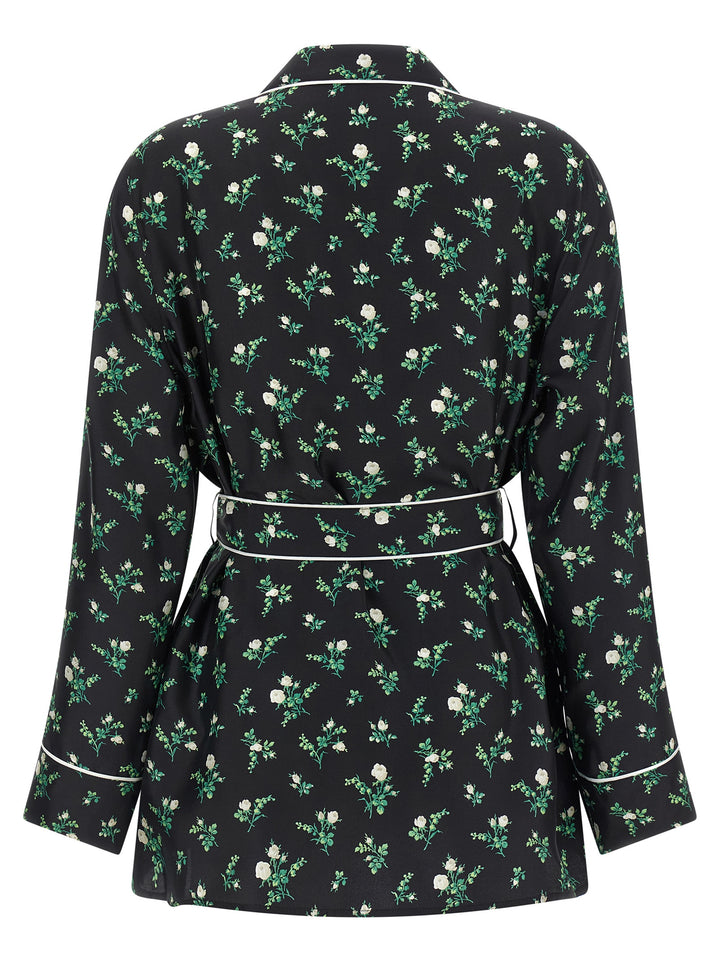 Dolce &amp; Gabbana Black Silk Blouse