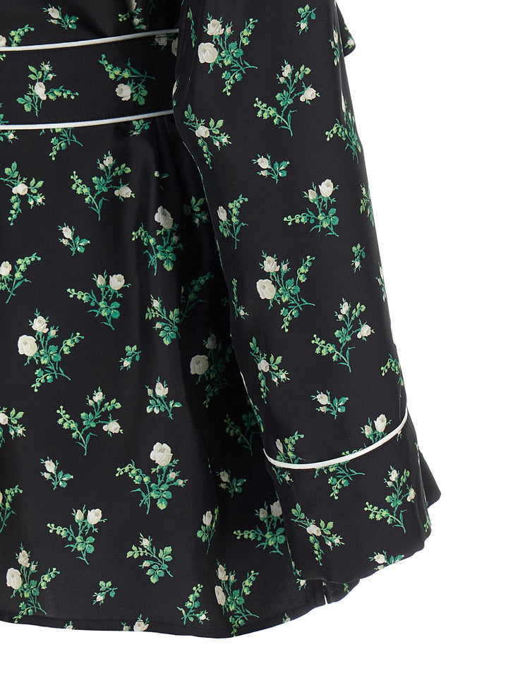 Dolce &amp; Gabbana Black Silk Blouse