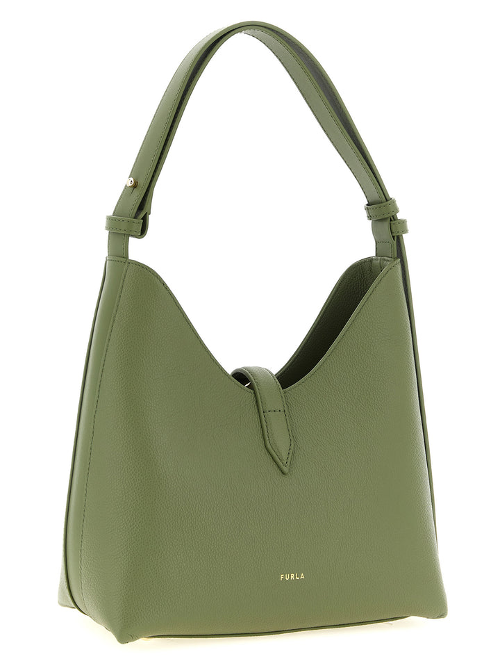 Furla Bicolor Calfskin Shoulder Bag
